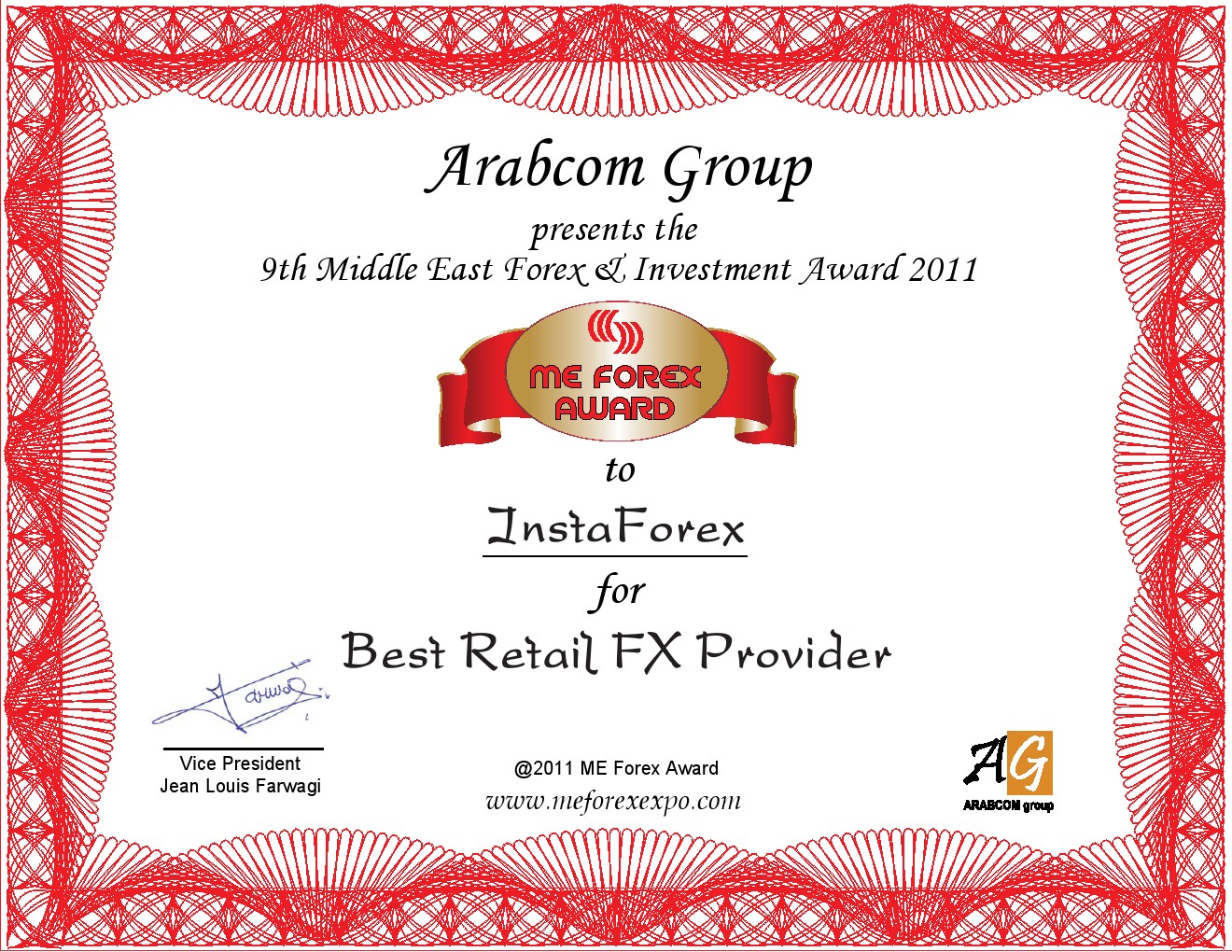 shares magazine forex awards certificates